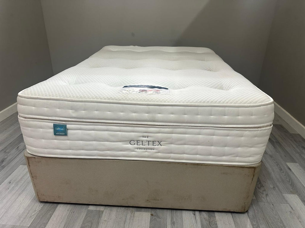 Silentnight Imperial Geltex 3000 Pocket BoxTop 4ft 6 Double Mattress RRP £1499 B