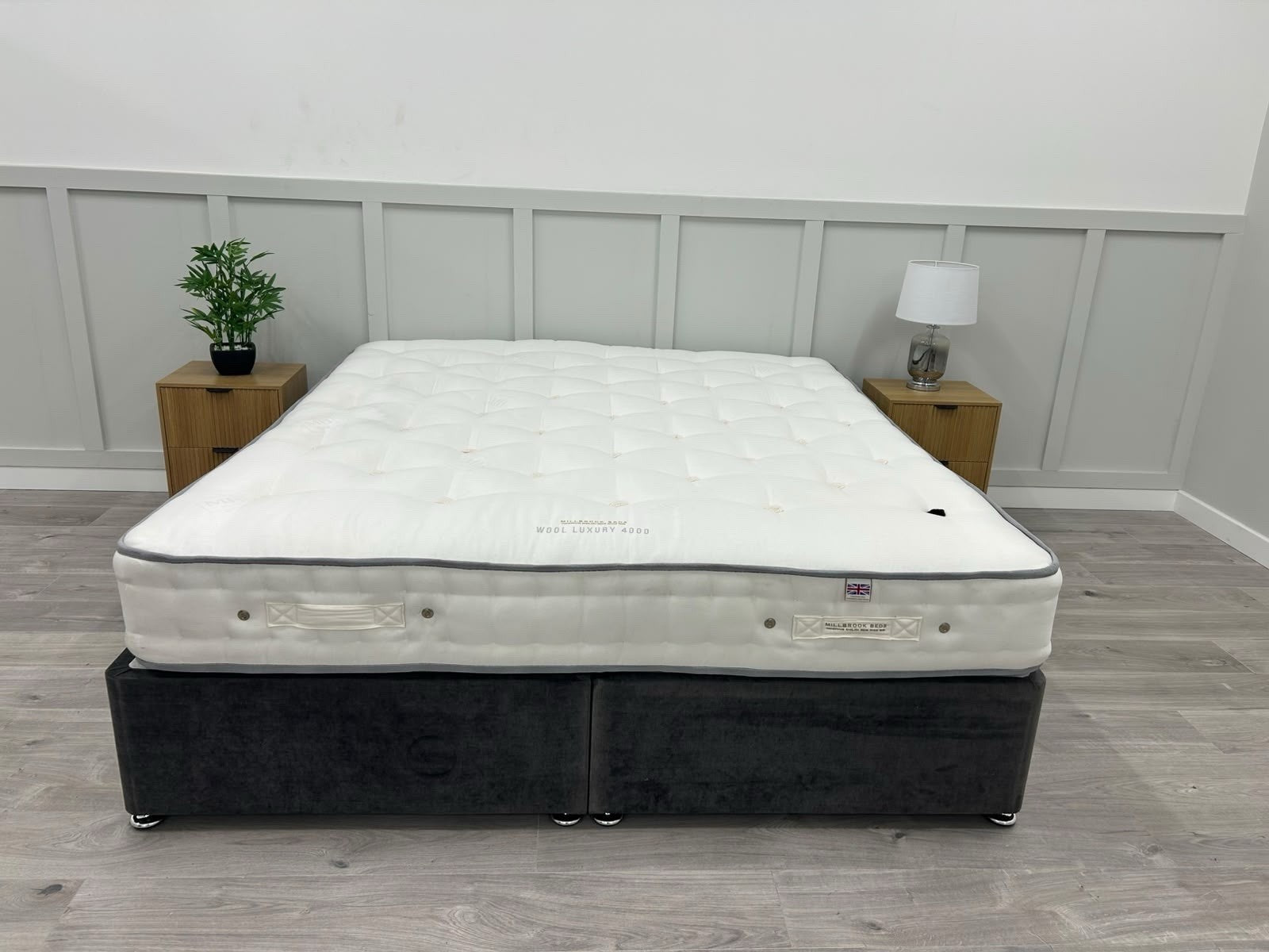 Millbrook Wool Luxury 4000 Pocket Mattress 6FT Superking RRP £2495 Medium