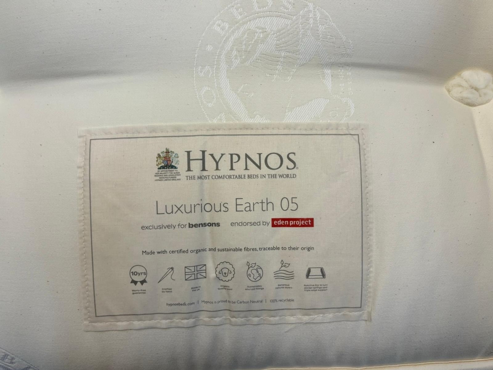 Hypnos Luxurious Earth 05 Mattress, 6FT Superking - RRP £4,499 - Home Furniture Interiors