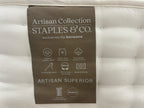 Staples Artisan Superior 5FT Kingsize Mattress Medium RRP £1890 Pillow top