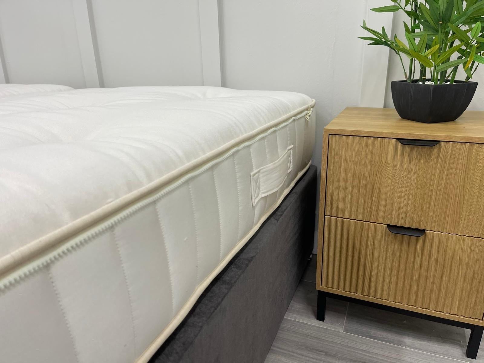 John Lewis Harrison Spinks Hemp 2750 Mattress Zip & Link 6FT Superking RRP £1899