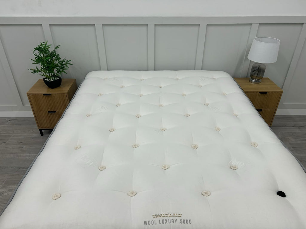 Millbrook Wool Luxury 5000 Pocket Soft Medium 5FT Kingsize Mattress RRP £1895