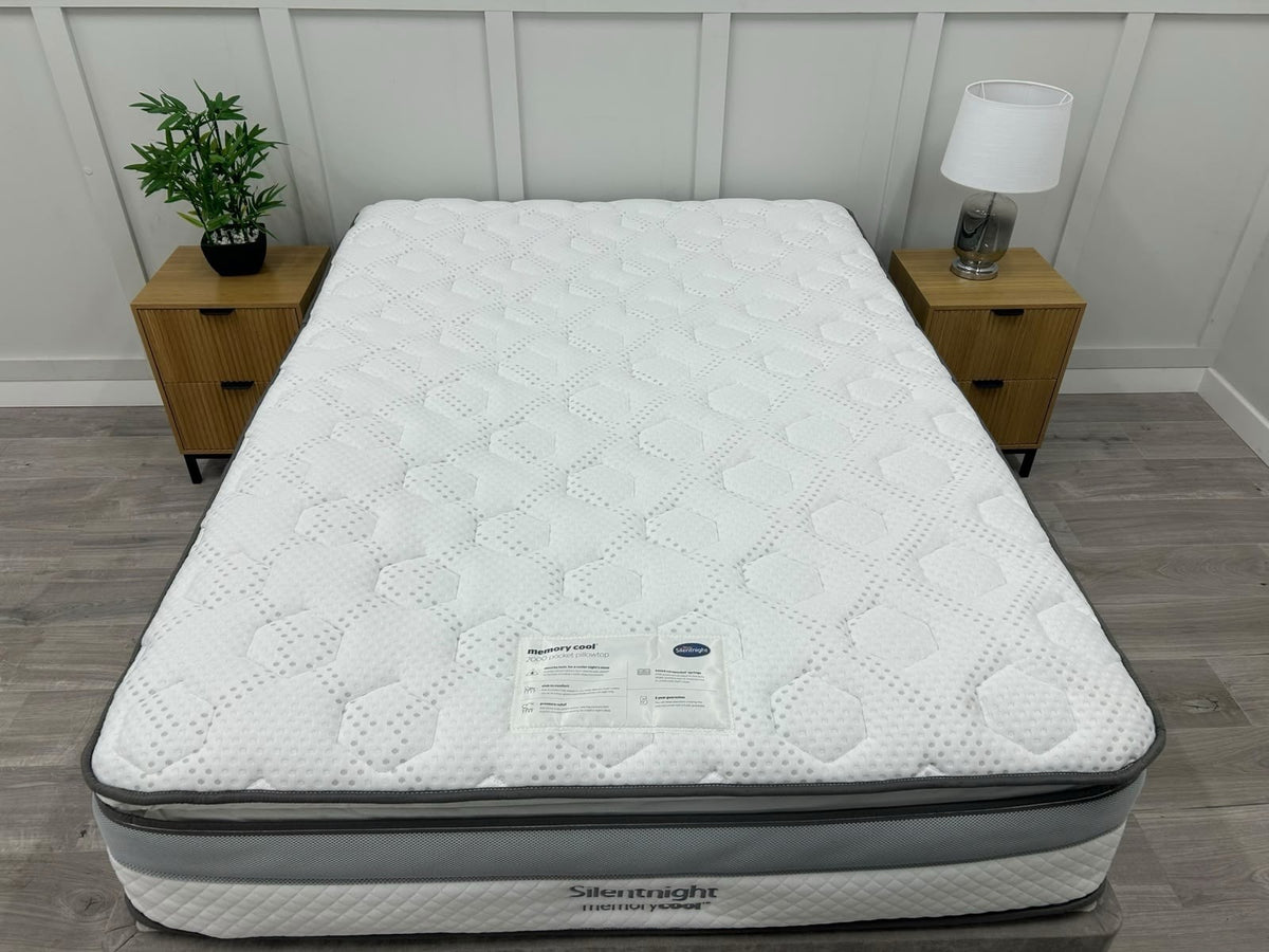Silentnight Memory Cool 2000 Boxtop Mattress 4FT 6 Double