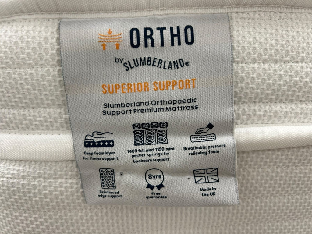 Slumberland Orthopaedic Support  Support 6FT Superking Mattress - RRP £1199