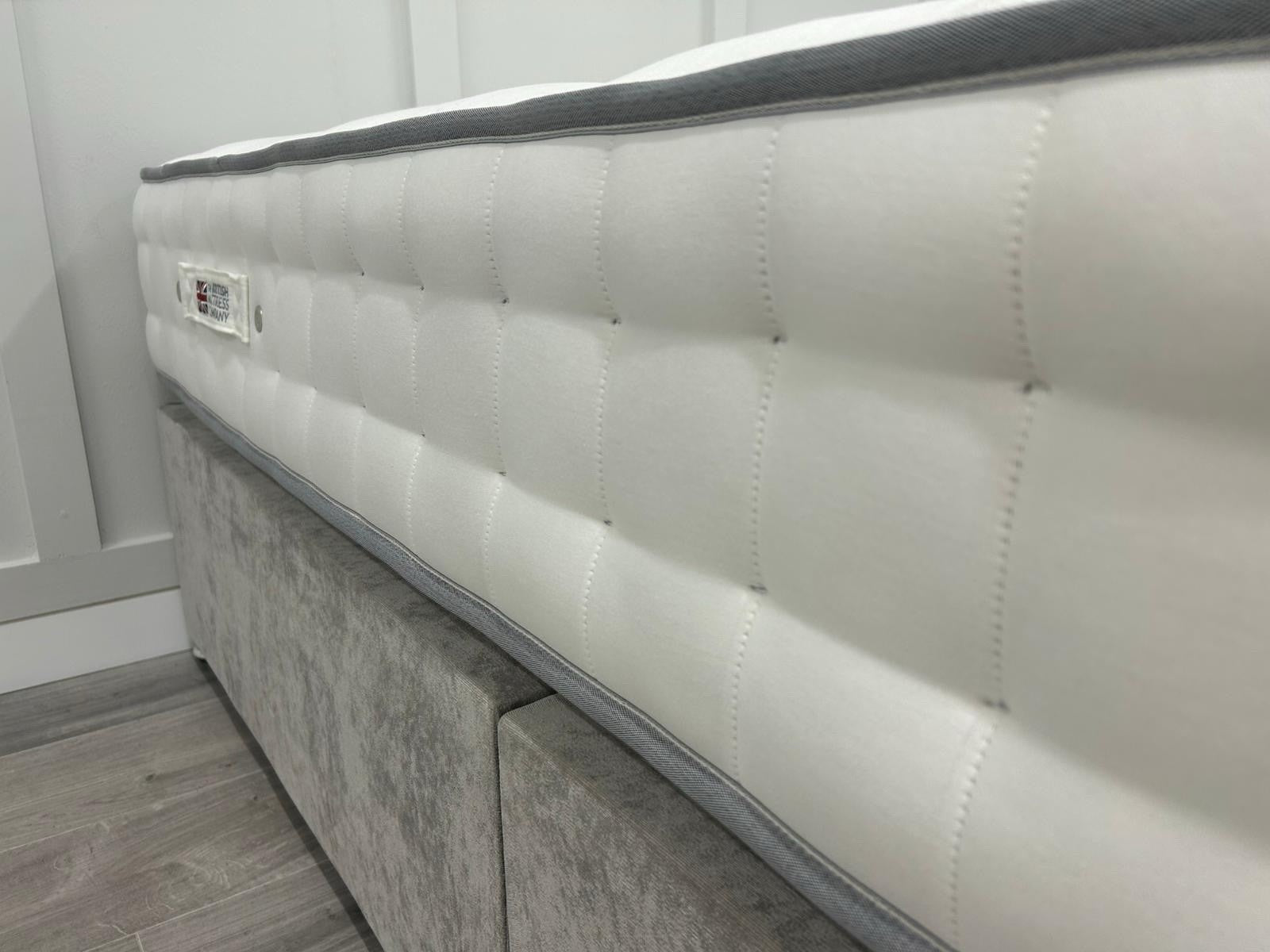 British Mattress Pure Natural Firm 2000 6FT Superking 100 Night Sleep Trial