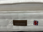 Staples and Co Artisan Pure Decadence 5FT Kingsize mattress with plush fabric and supportive design, shown on bed frame.