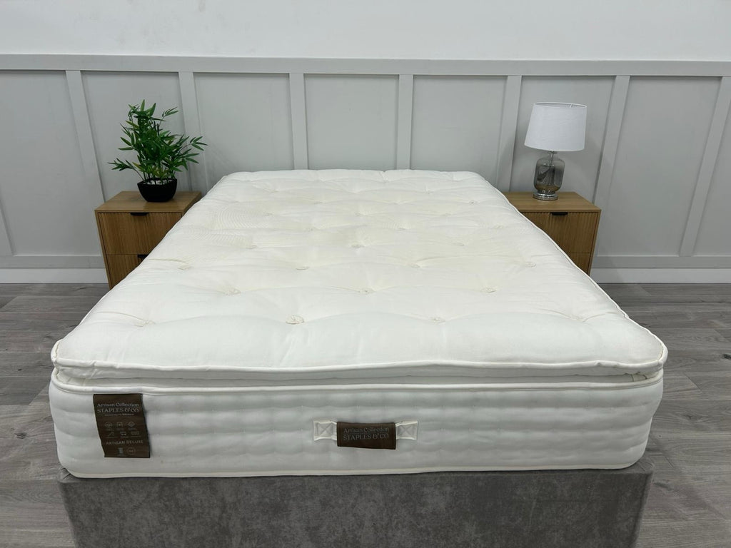 Staples and Co Artisan Deluxe 4FT 6 Double Mattress - RRP £1,799 Firm