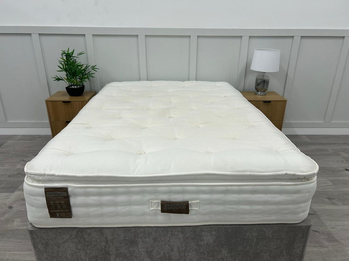 Staples and Co Artisan Deluxe 4FT 6 Double Mattress - RRP £1,799 Firm
