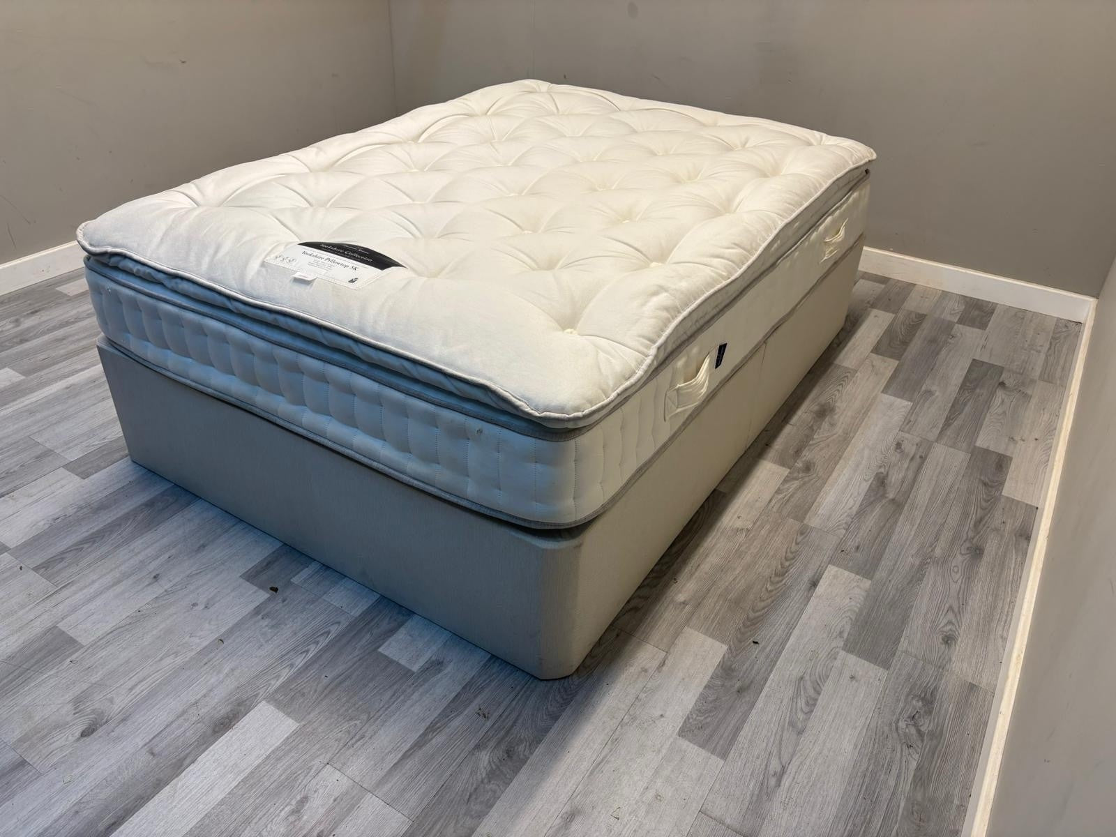 Harrison Spinks Yorkshire 5000 Pillow Top 4FT 6 Double Mattress Firmer RRP £1799
