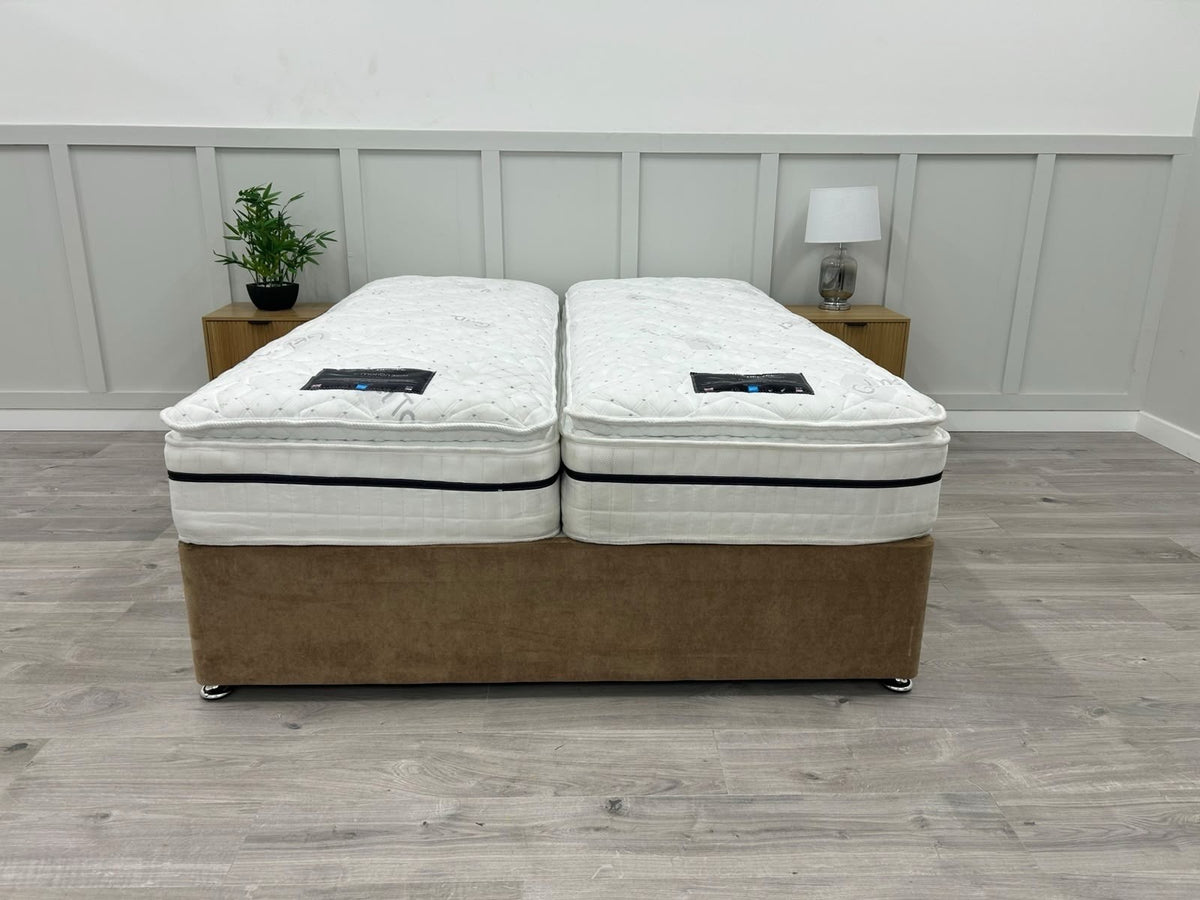 Sleepeezee Geltouch 3500 Pillowtop Zip and Link Mattress 5FT Kingsize RRP £2199