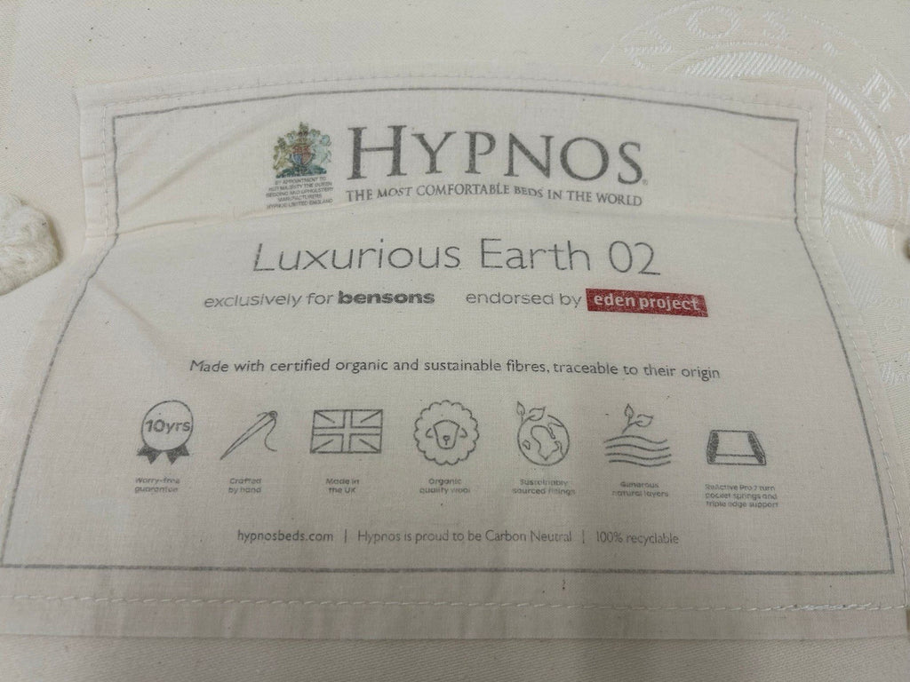 Hypnos Luxurious Earth 02 Mattress Small Double 4FT RRP £2299 Medium