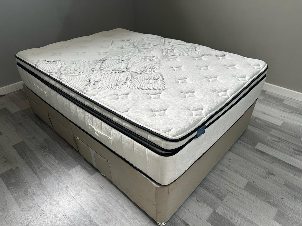 IGEL 3500i Nanotech 5FT Kingsize  Plushtop Mattress RRP £1499 Medium - Home Furniture Interiors