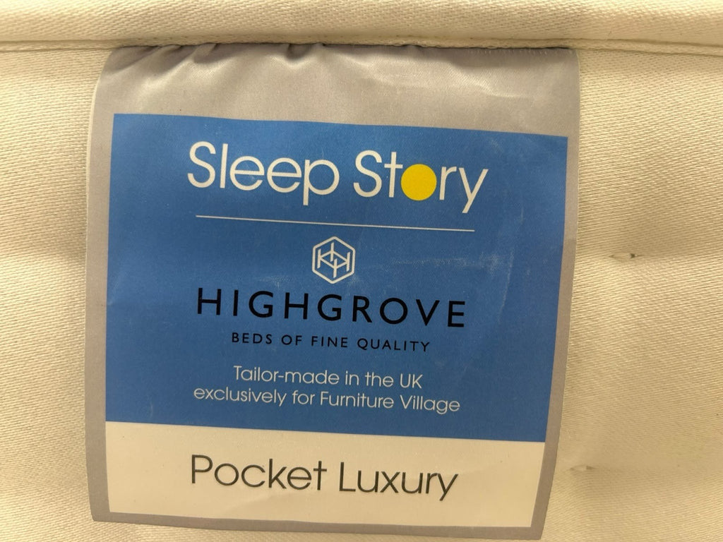 Sleep Story Luxury Pocket Cashmere 4FT 6 Double Mattress - RRP £899A