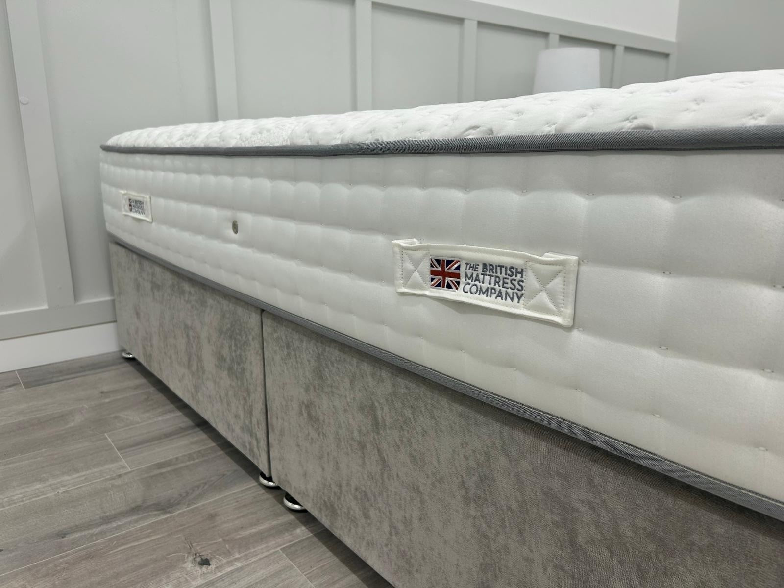 British Mattress Luxe Hybrid 2000  4FT 6 Double 100 Night Sleep Trial
