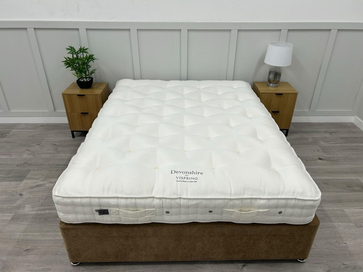 Vispring Devonshire Pocket Sprung Mattress 5FT Kingsize Soft Spring RRP £4049