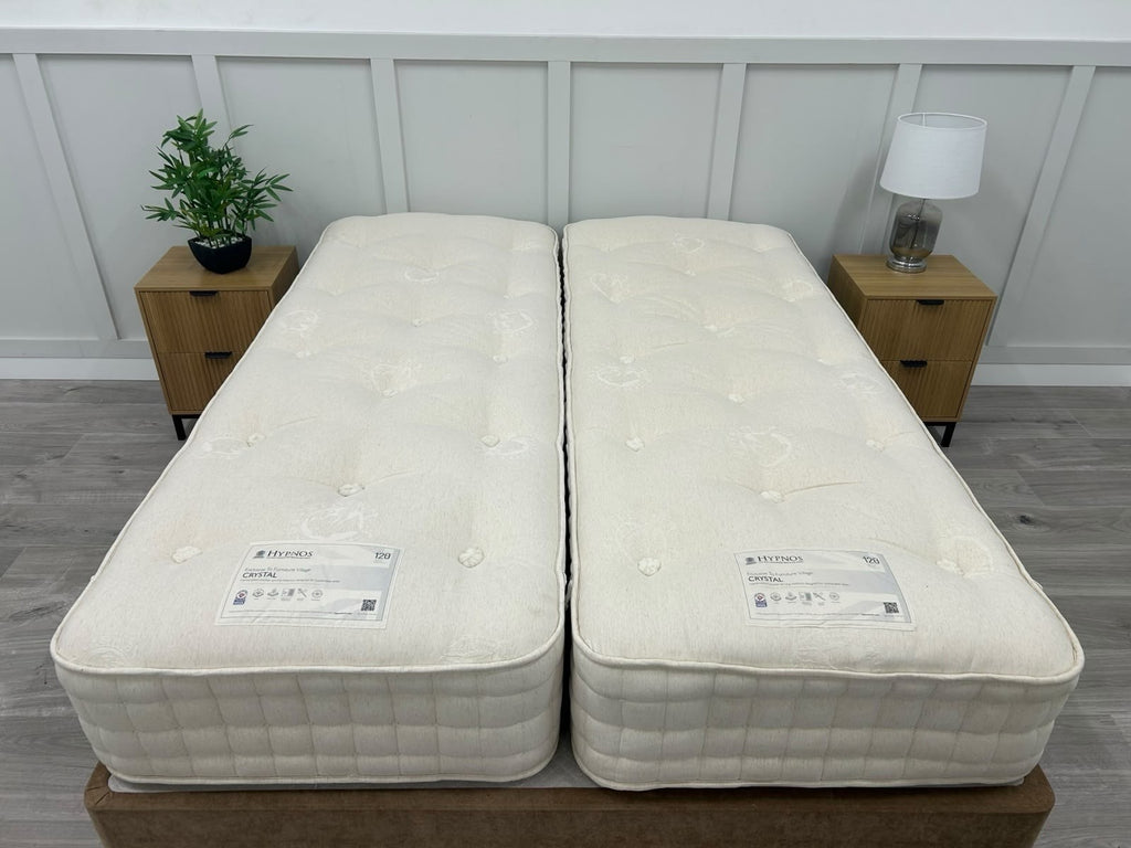 Hypnos Bespoke Crystal Mattress Zip & Link 5FT Kingsize - Regular RRP £3899