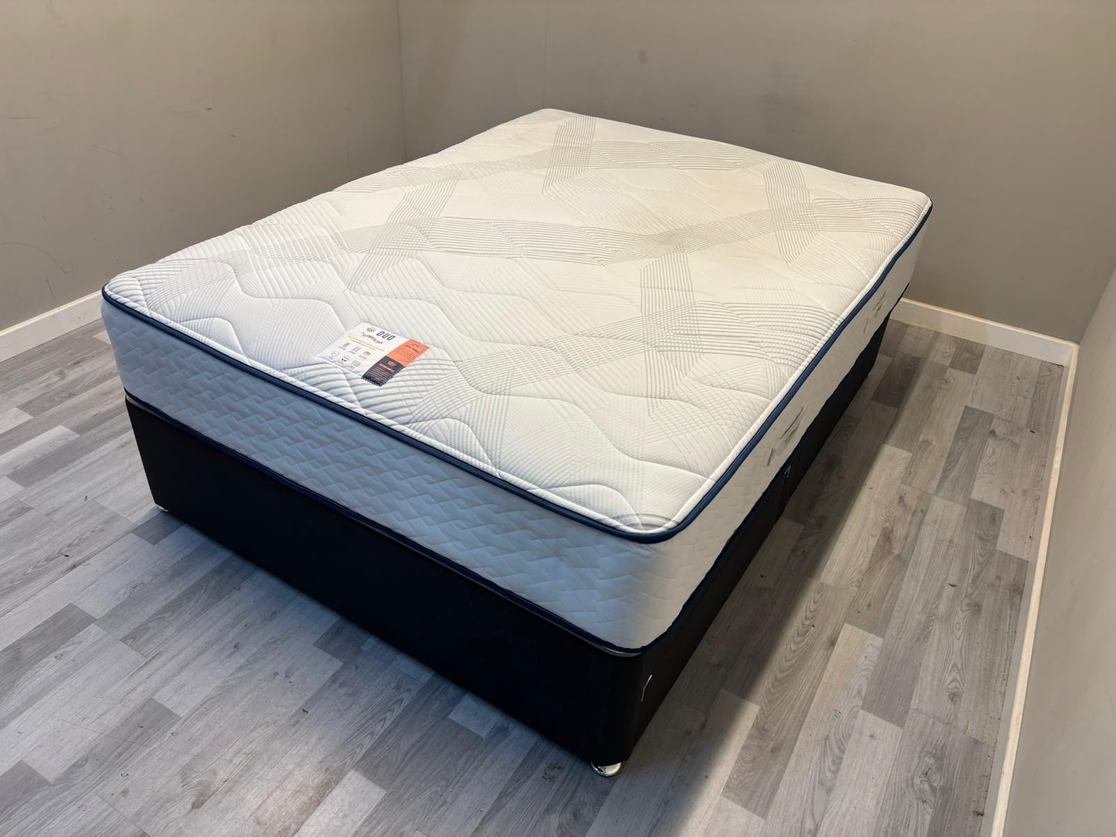 Slumberland Duo 2200 Pocket 2-In-1 Mattress, 5ft Kingsize, Medium - RRP £1199 - Home Furniture Interiors