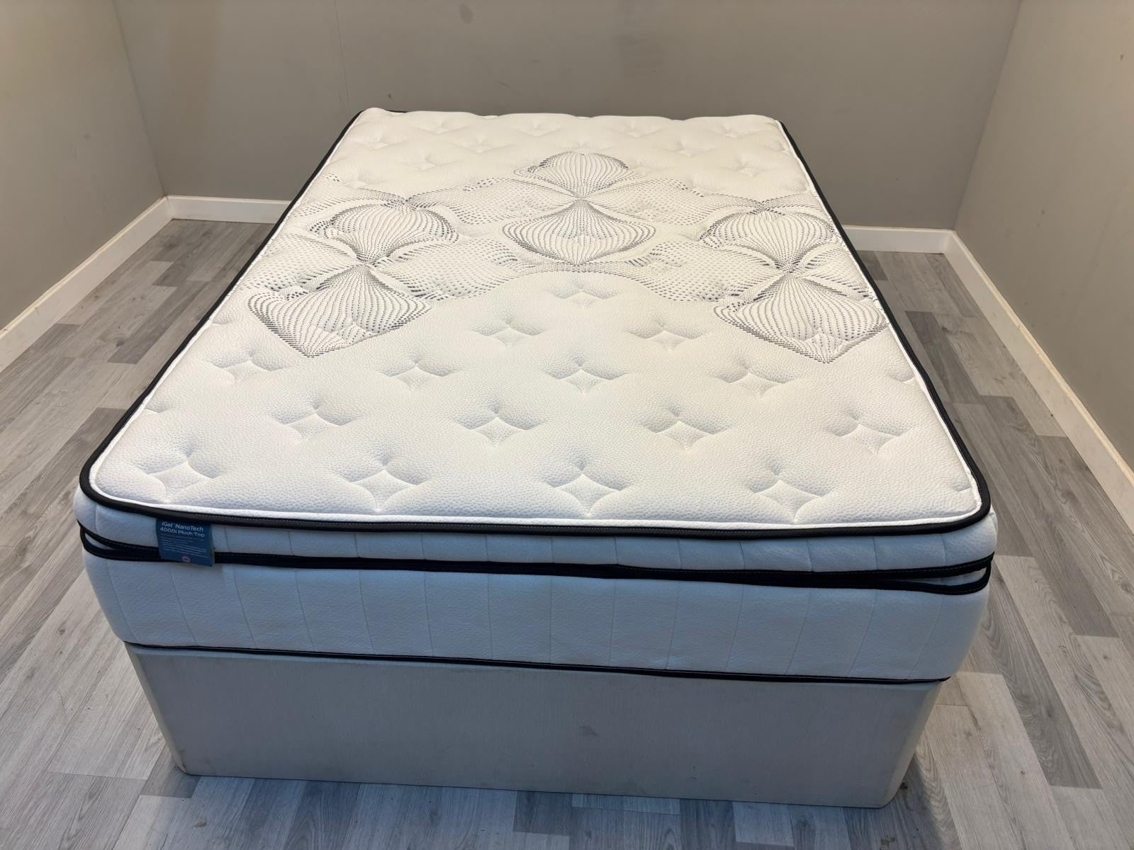 iGel NanoTech 4000i Plushtop Mattress 4fT 6 Double RRP £1699 - Home Furniture Interiors