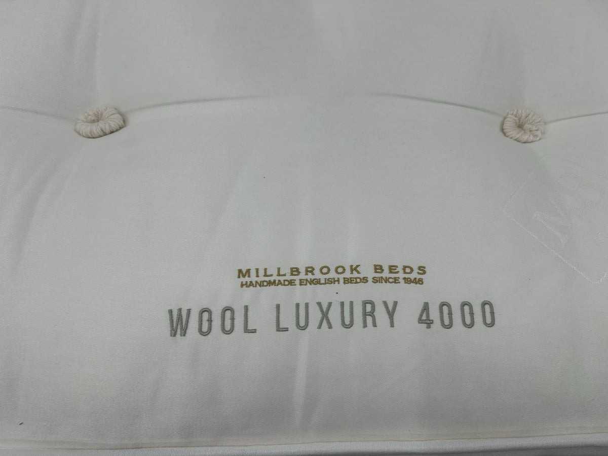 Millbrook Wool Luxury 4000 Pocket Medium 5FT Kingsize Mattress RRP £2195