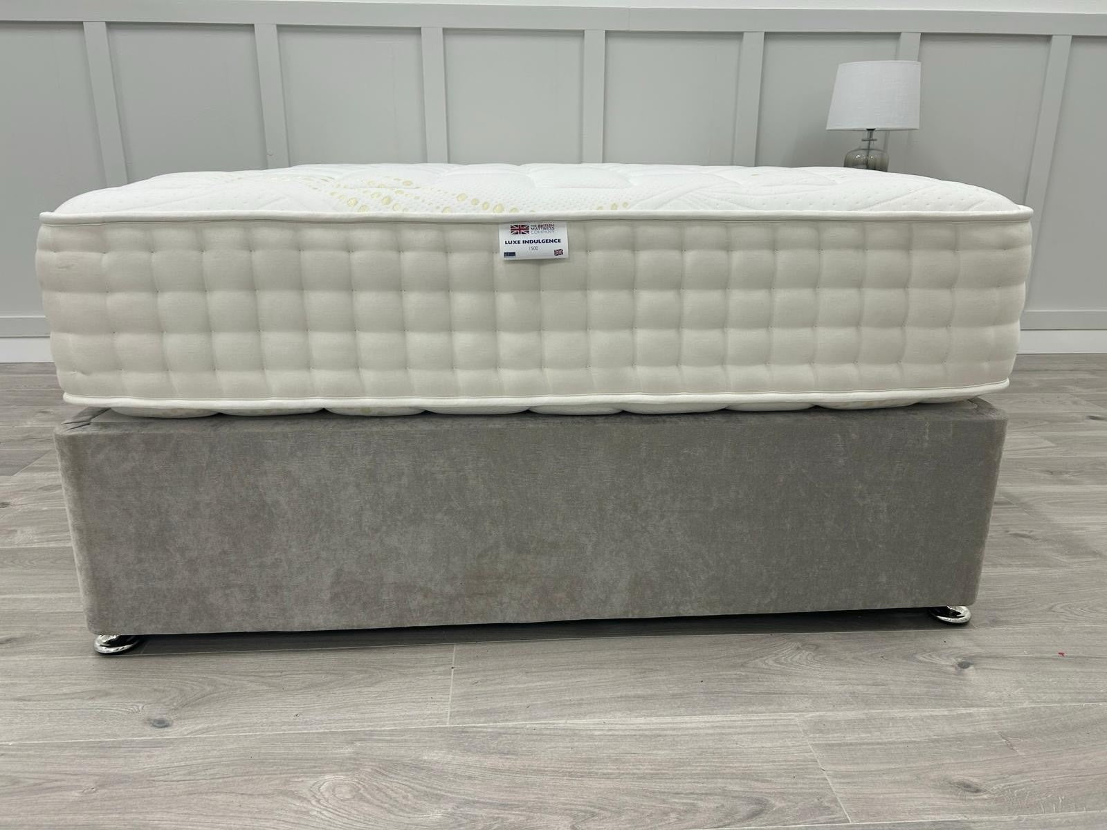 British Mattress Luxe Indulgence 1500 4FT 6 Double  100 Night Sleep Trial