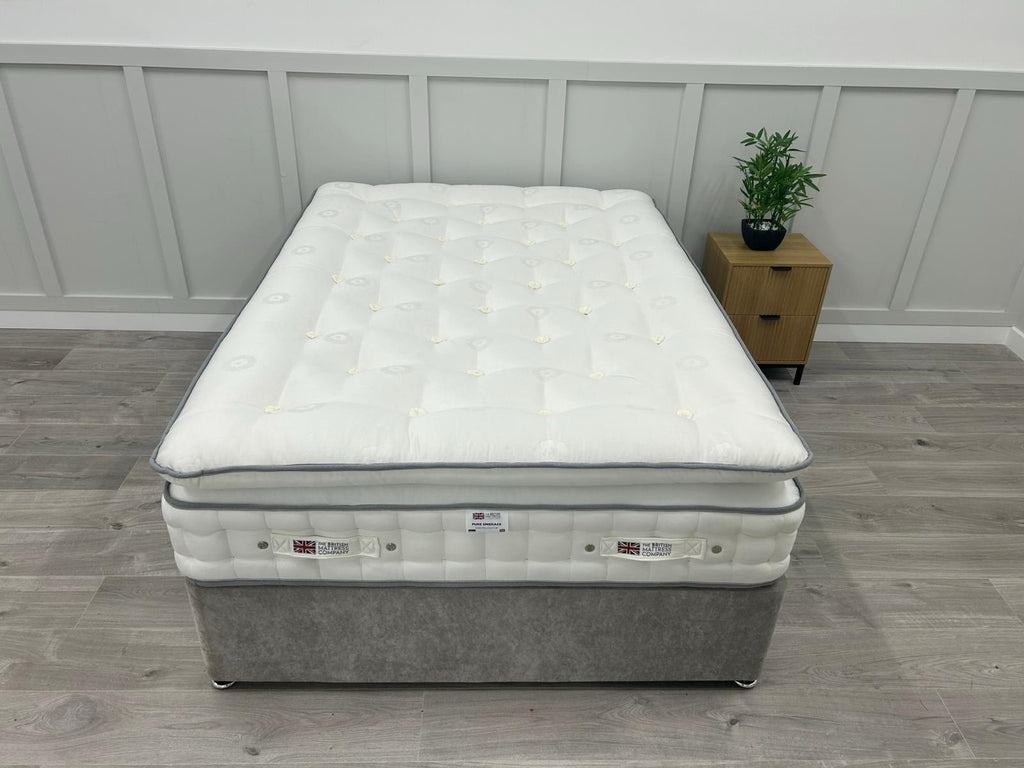 British Mattress Pure Embrace 5000 Pillow Top 5FT Kingsize 100 Night Sleep Trial
