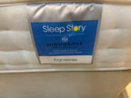 Sleep Story Ergosense Mattress 4FT 6 Double RRP £799 Firm - Home Furniture Interiors