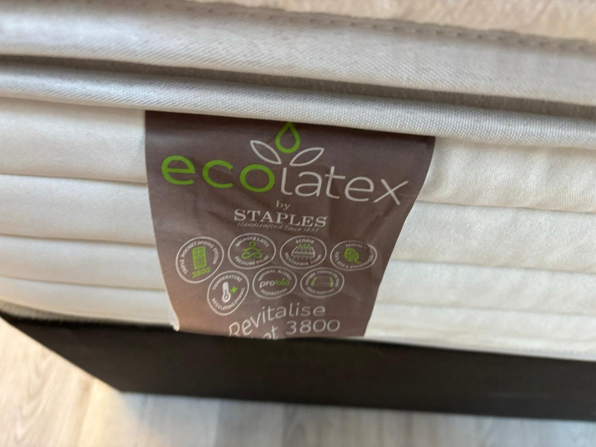 Staples Co Revitalise Eco Latex Pocket 3800 Mattress, 5ft Kingsize RRP £1699
