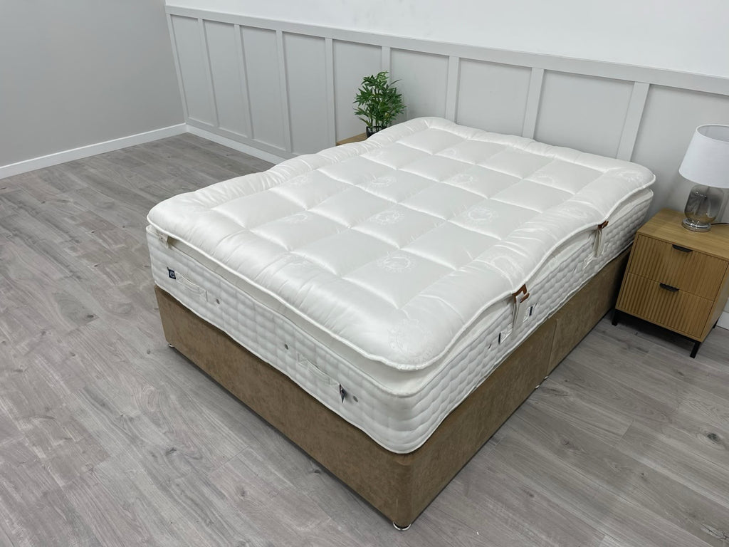 Hypnos Bespoke Sapphire Mattress with Detachable Topper 5FT Kingsize RRP £6799
