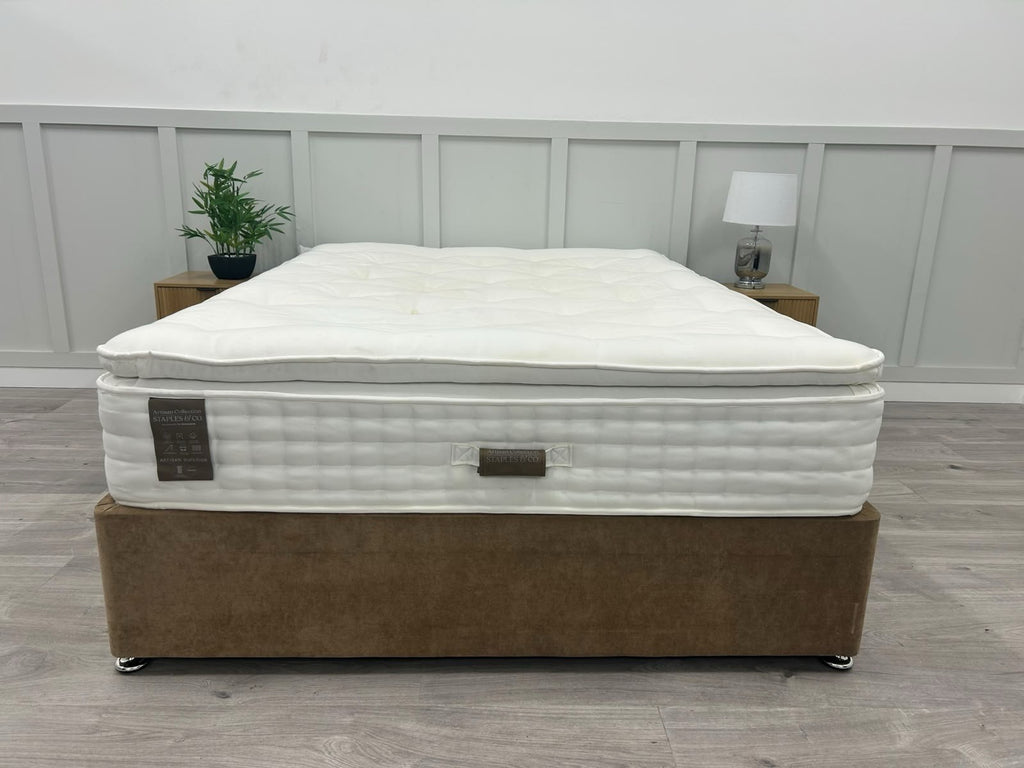 Staples Artisan Superior 5FT Kingsize Mattress Medium RRP £1890 Pillow top