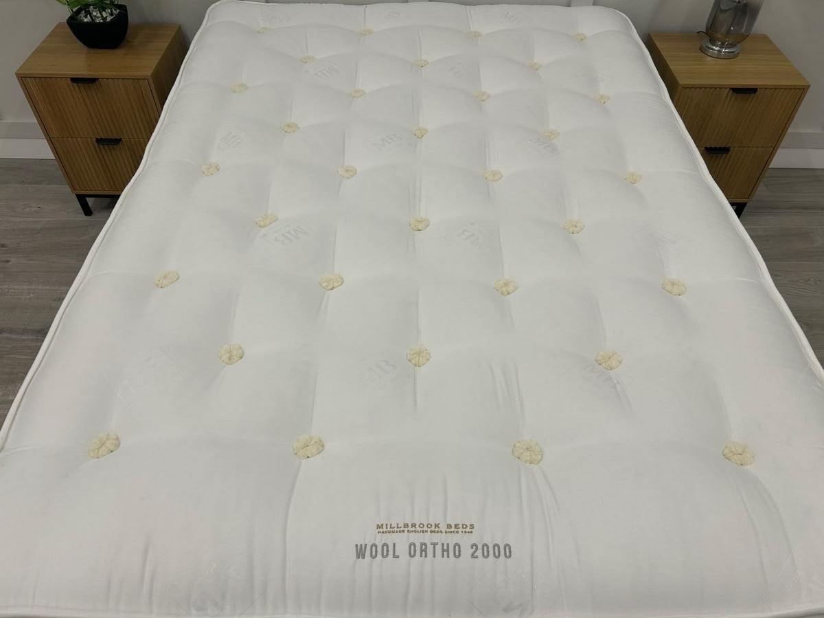 Millbrook Wool Ortho 2000 Firm 4FT 6 Double Mattress