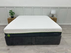 Emma Diamond Hybrid 6FT Superking Mattress with medium-firm support, showcasing the plush surface and detailed mattress design.