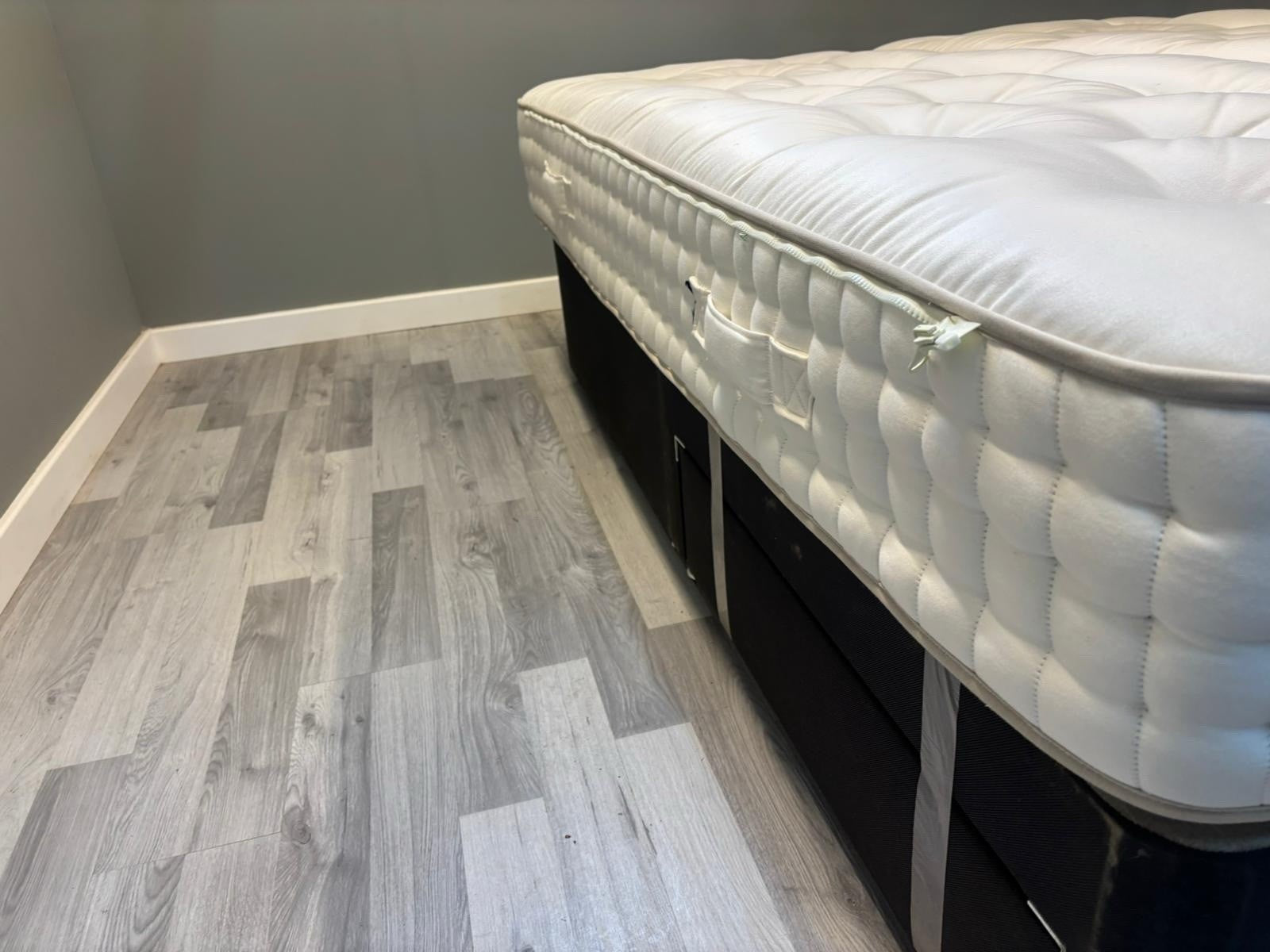 Harrison Spinks Bedstead Eco 7000 Mattress 5FT Kingsize Zip & Link RRP £2499 - Home Furniture Interiors