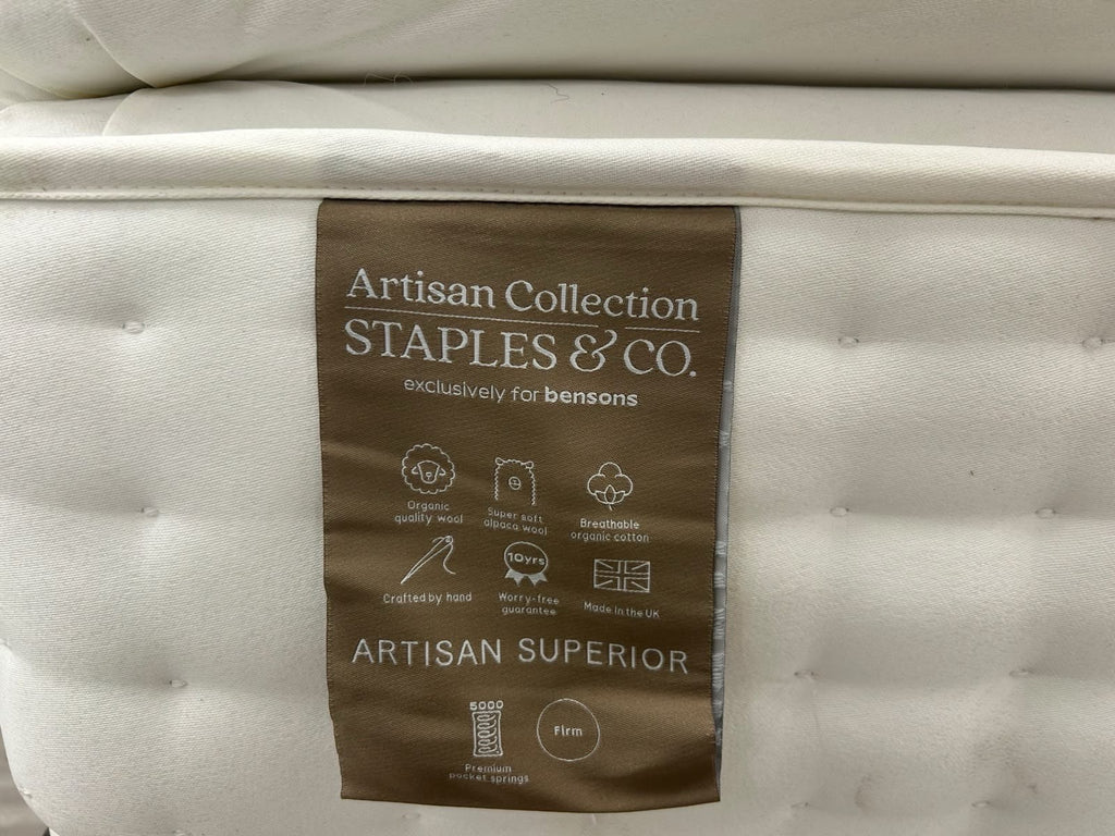 Staples Artisan Superior Pillow Top Mattress 6FT Superking