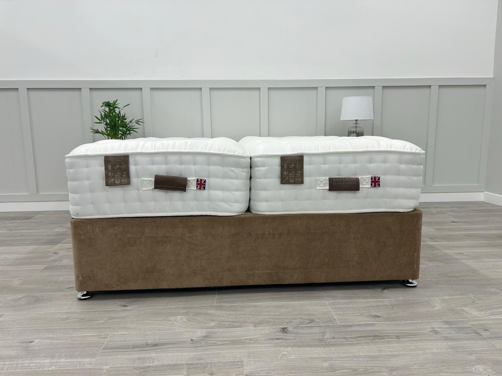 Staples Co Pure Artisan Utopia Zip And Link Mattress 5FT Kingsize   - RRP £2699