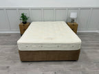 Hypnos Luxurious Earth 02 Double 4FT 6 mattress showcasing plush fabric, quilted surface, and supportive medium firmness.