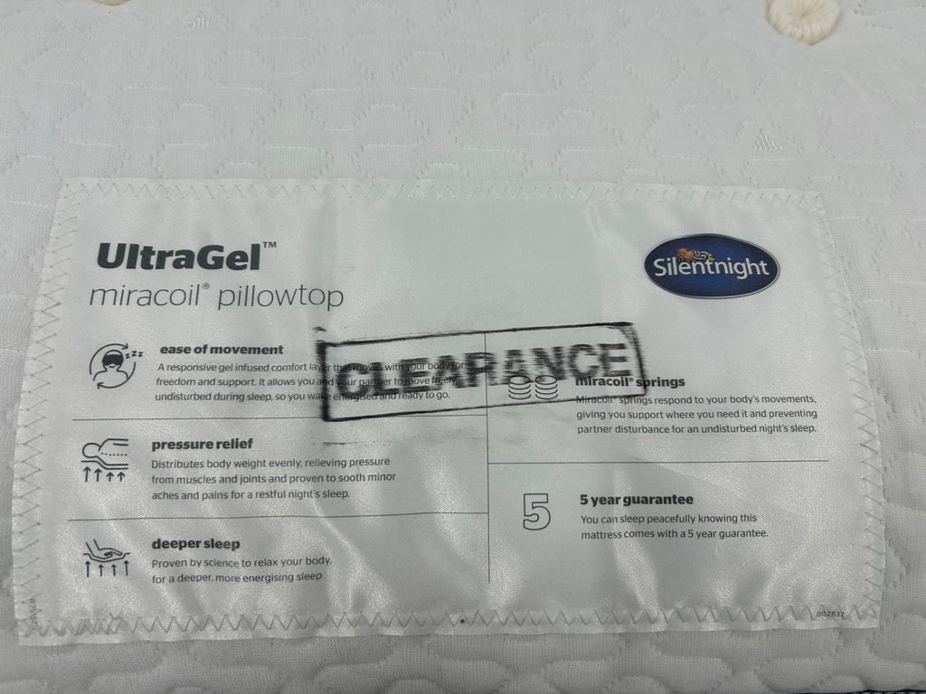Silentnight Ultra Gel Miracoil Pillowtop 5FT Kingsize Mattress RRP £899