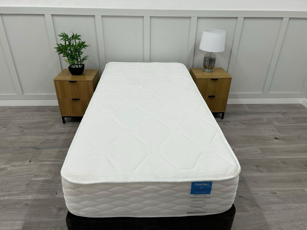 Sleepstory Memory 3FT Plus Single Mattress RRP £699 Medium