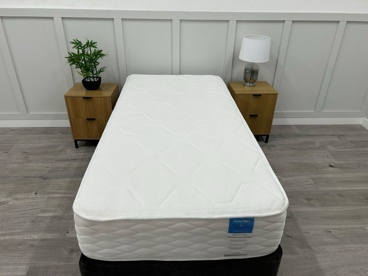 Sleepstory Memory 3FT Plus Single Mattress RRP £699 Medium