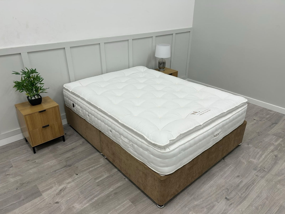 Next Premium 5400 Pocket Sprung Medium Hand Tufted Mattress 5FT Kingsize