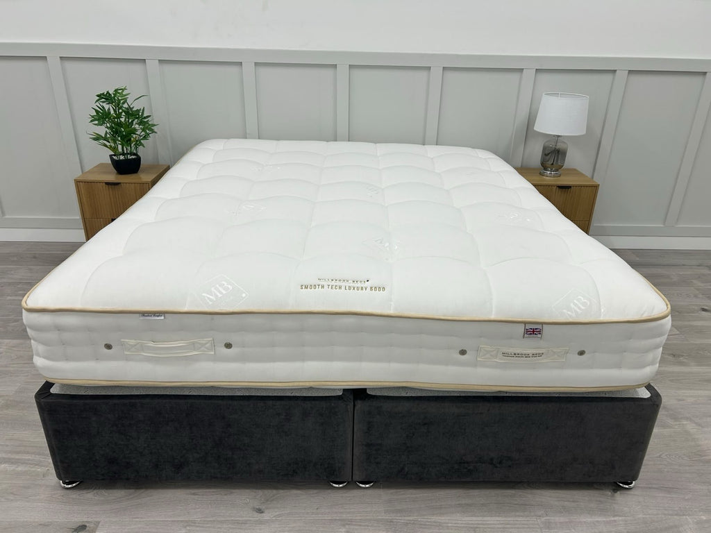 Millbrook Smooth Tech Luxury 5000 Pocket Mattress 6FT Superking RRP £2895 Medium