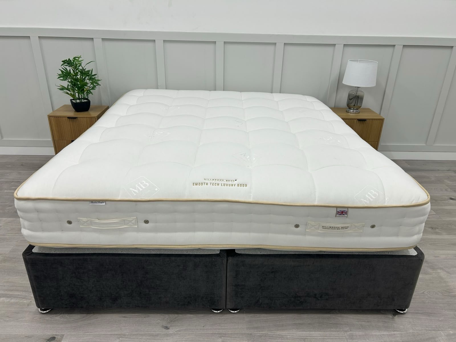 Millbrook Smooth Tech Luxury 5000 Pocket Mattress 6FT Superking RRP £2895 Medium