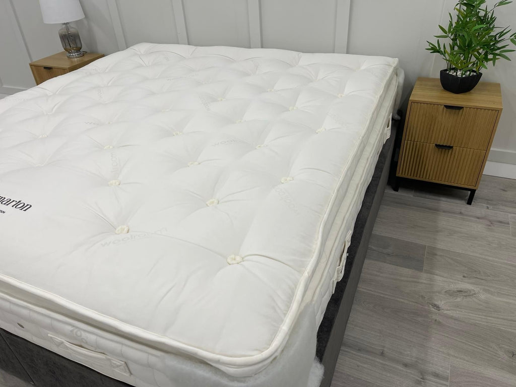 6FT Rodmarton Natural By Woolroom The Artisan Collection Firm Superking RRP£2995