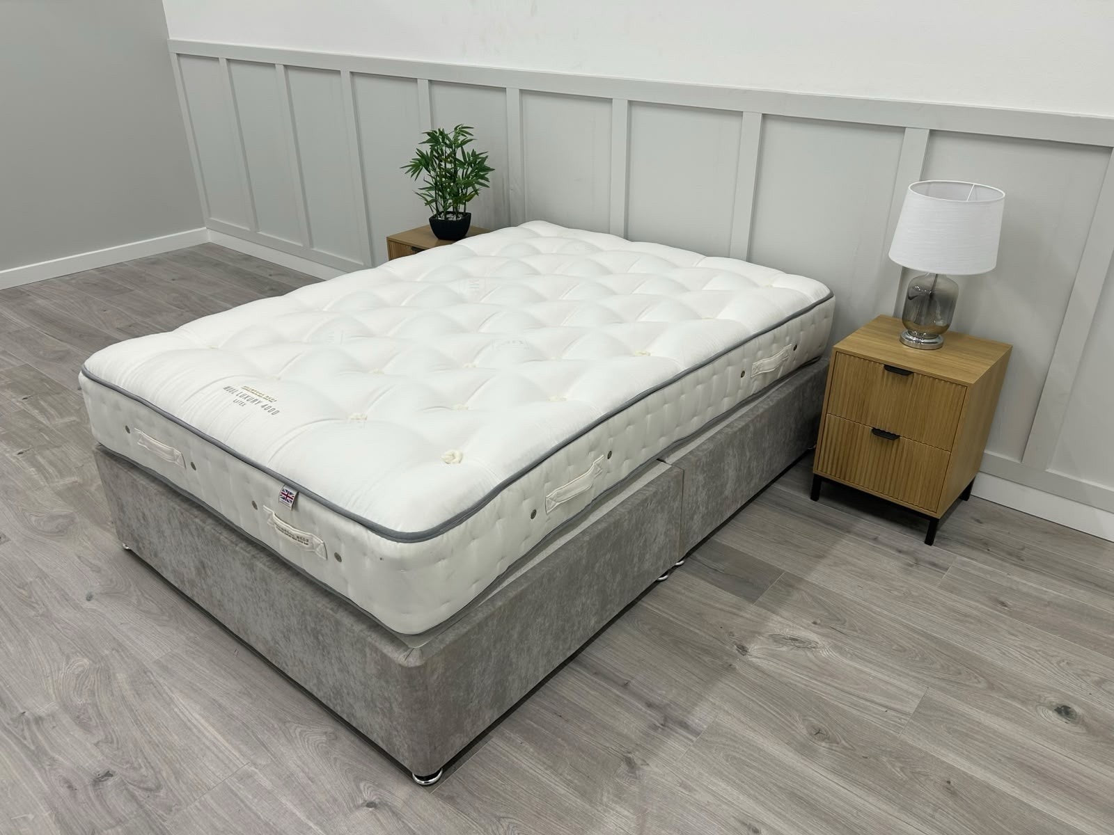 Millbrook Wool Luxury Latex 4000 Pocket Mattress  4FT 6 Double RRP £1801
