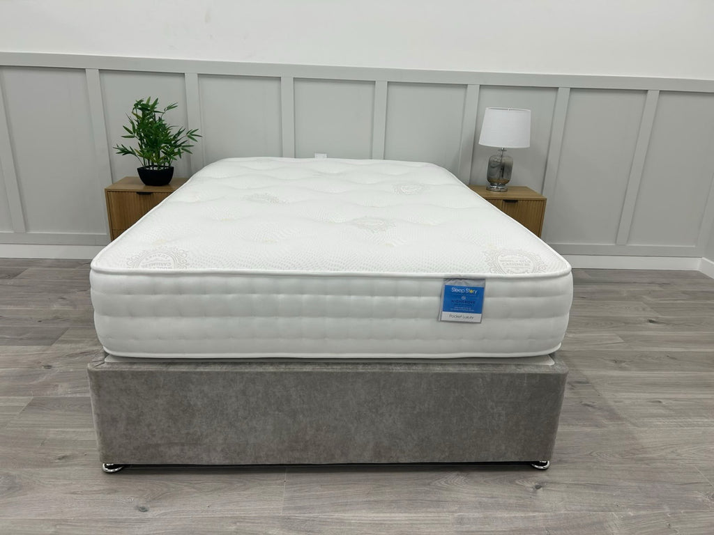 Sleep Story Luxury Pocket Cashmere 4FT 6 Double Mattress - RRP £899A