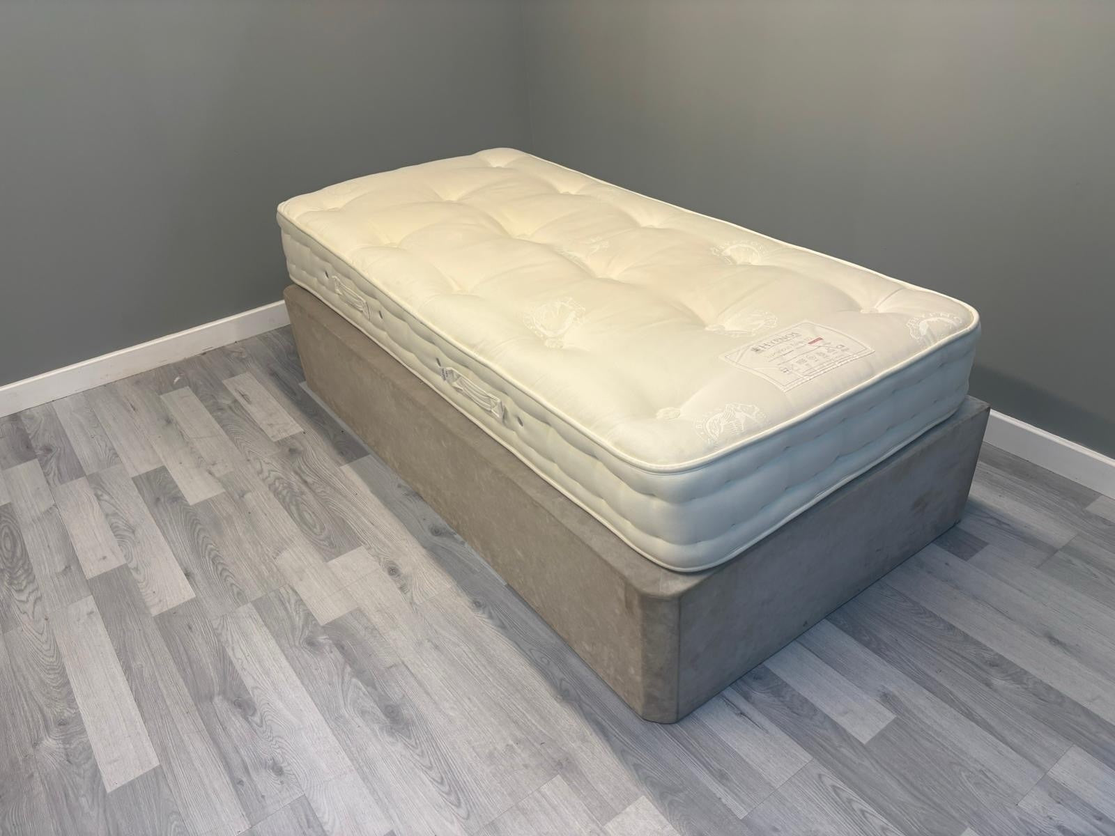Hypnos Luxurious Earth 02 Single 3FT Medium Mattress £1699 A - Home Furniture Interiors