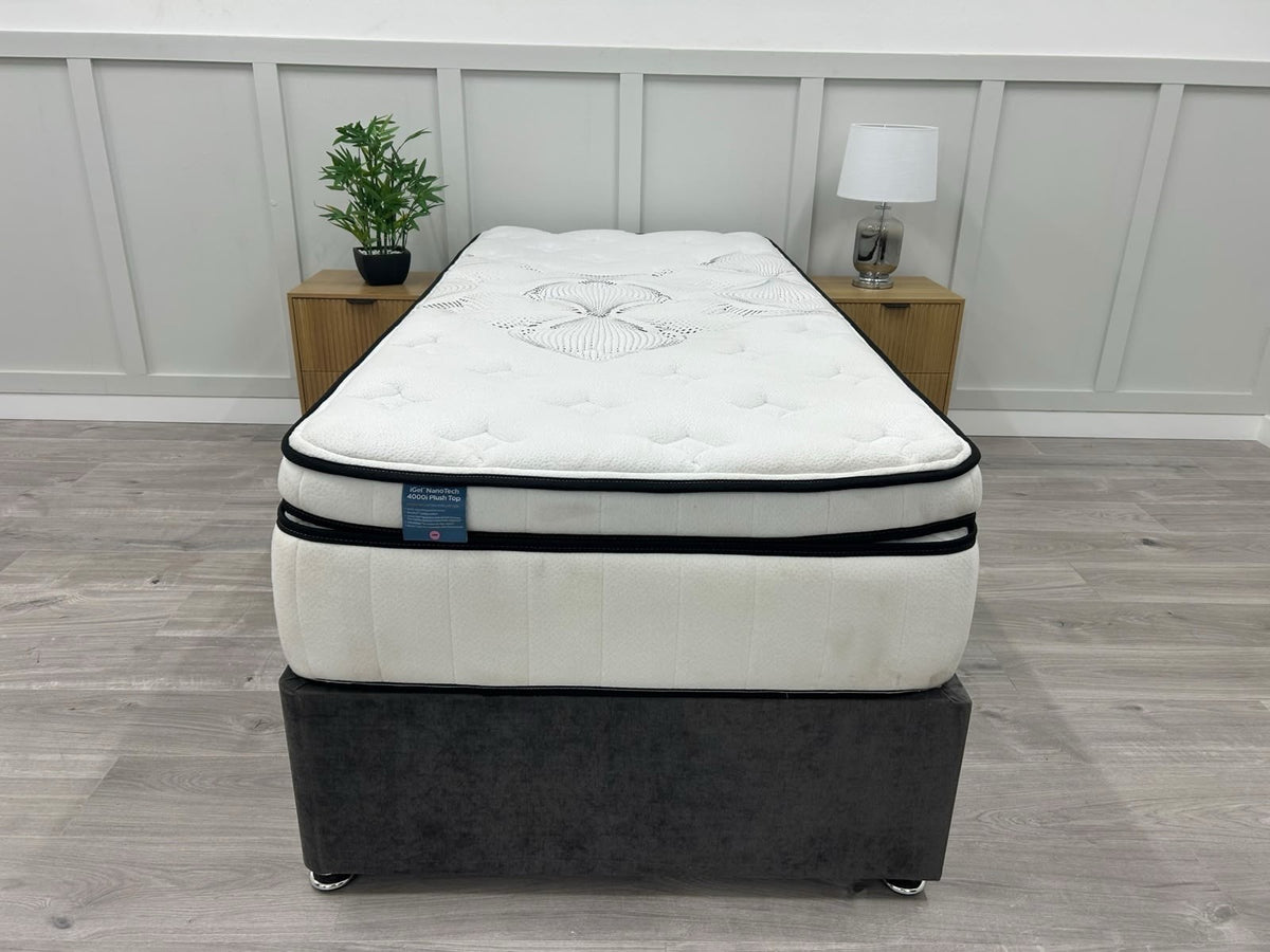 IGEL 4000i Nanotech 3FT Single Extra Length Plushtop Mattress Firm  - RRP £1299 - Home Furniture Interiors