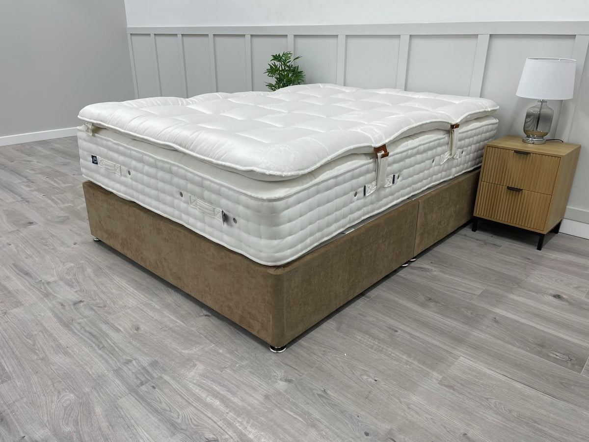 Hypnos Bespoke Sapphire Mattress with Detachable Topper 5FT Kingsize RRP £6799