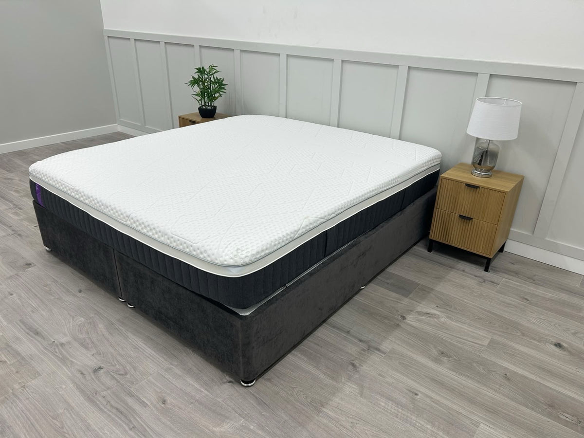 Emma Helix Deluxe Hybrid 6FT Superking Mattress RRP £1699 Medium - Home Furniture Interiors