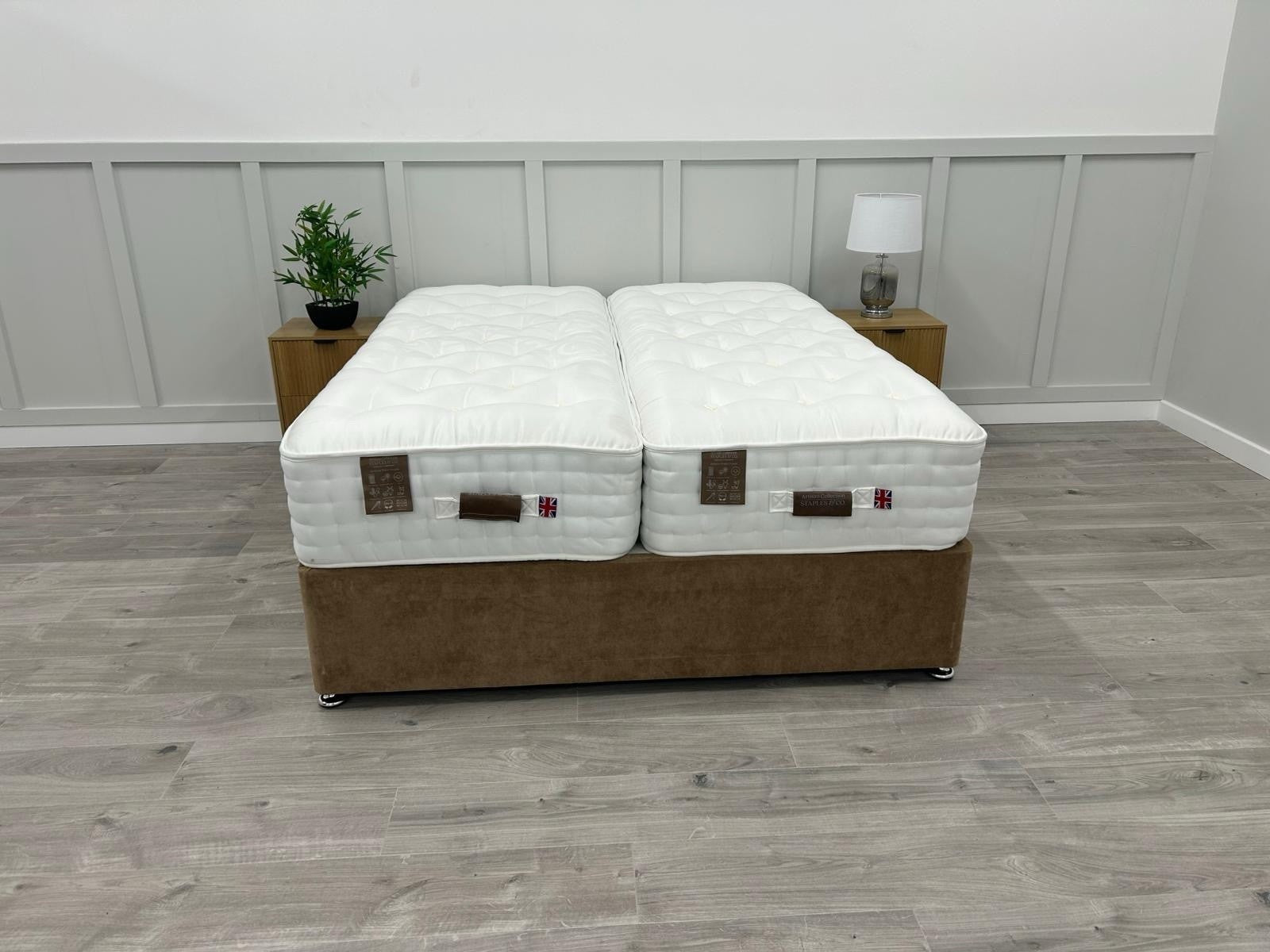 Staples Co Pure Artisan Utopia Zip And Link Mattress 6FT Superking   - RRP £3299
