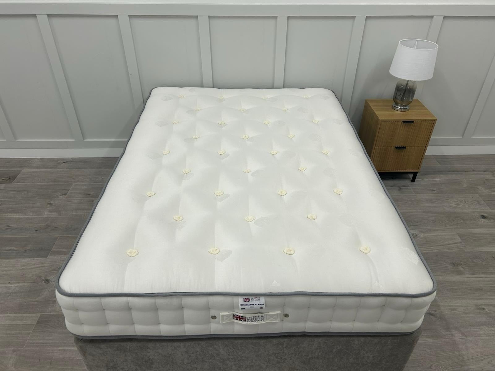 British Mattress Pure Natural Firm 2000 5FT Kingsize  100 Night Sleep Trial